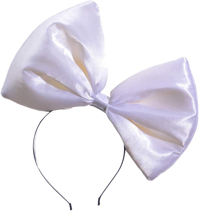BUTITNOW BUYITNOW Women Huge Bow Headband Cute Bowknot Hair Hoop for Halloween Cosplay - Image 2